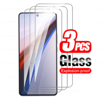 For vivo iQOO 12 5G Glass 3Pcs Tempered Glas Screen Protector For iQOO 12 iQOO12 5G 6.7inches V2307A Armor Cover Protective Film