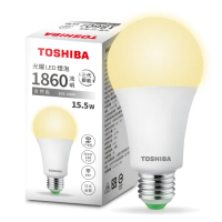 【TOSHIBA 東芝】光耀 15.5W LED燈泡5入組(白光/黃光/自然色)