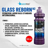GLASS REBORN (500ML) - nanoTECH PROTECTION - PEMBERSIH JAMUR KACA MOBIL STANDARD DETAILING INTERNASI