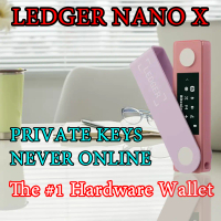 Ledger Nano X Hardware Wallet Bluetooth Crypto Wallet Multi-Chain Multi-Currency Offline Private Key