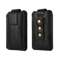 Men's Pouch Cell Phone Case for Samsung a51 s21 S20 ultra S10 S9 PU Leather for iPhone 11 12 pro Max XR XS 6 7 8 Plus Belt Pouch