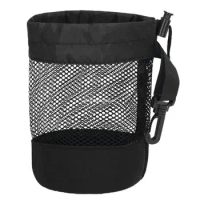 Portable Golf Meshy Net Bag Drawstrings Pouches Bag Golf Fitting Bag