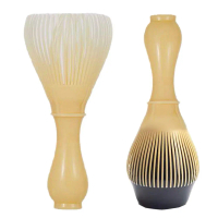 เรซิน Matcha Whisk Chasen แปรง, 1 ชิ้น, เครื่องมือสำหรับผงชาเขียวมัทฉะ, แปรงปัดผงแบบใช้ซ้ำได้, M3I7