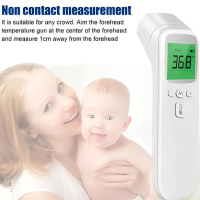 Non-contact Digital Infrared Thermometer Portable Multifunctional Handheld Pyrometer LCD Display Scr