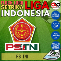 Patch Badge Emblem Flock Setrika iron-on Baju Jersey Logo Liga Sepak Bola Indonesia PS TNI