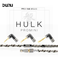 DUNU HULK Pro MINI Highly-Refined Furukawa Single-Crystal Copper Cable with 2.5/3.5/4.4mm 3 Connectors Q-Lock PLUS 0.78mm/MMCX