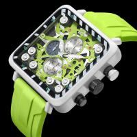 Jam Tangan Pria T5 3945 Analog Chrono Persegi Original Sports Rubber