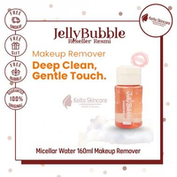 JELLY BUBBLE Micellar Water 160ml Makeup Remover Pembersih Wajah Cleansing