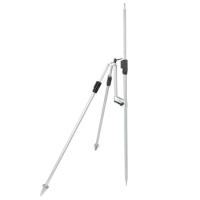 GSR2 Dual Strut Support Prism Pole Bipod with 2 Telescopic Legs for Surveying Accessories Reflector Prism Pole and GNSS Pole