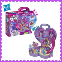 Hasbro My Little Pony Mini World Magic Compact Creation Bridlewood Forest Toy Buildable Playset with Izzy Moonbow Pony