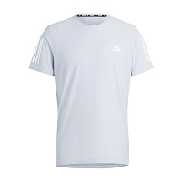 Adidas OTR B Tee IN1501 男 短袖 上衣 運動 慢跑 路跑 訓練 反光 吸濕排汗 透氣 淡藍