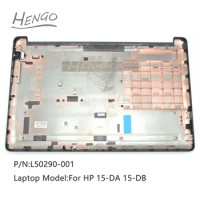 L50290-001 Gray Original New For HP 15-DA 15-DB 250 255 G7 Laptop Bottom Case Lower Case Base Cover D Cover Shell