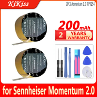200mAh KiKiss Battery CP1254 1st 2nd 3rd Left Right for Sennheiser Momentum True Wireless 2 Headset