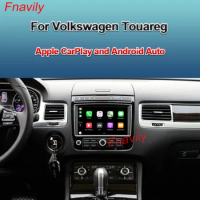 Fnavily OEM Retrofit Wireless CarPlay For VW Volkswagen Touareg Apple CarPlay And Android Auto Retrofit Kit 2010-