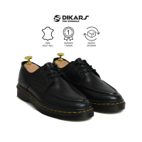 DIKARS Keling G.2 Black - 38/45 Sepatu loafers oxford pria kulit asli Hak Datar Shoes Kasual Kerja
