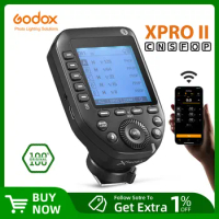 Godox XPROII-C XPROII-N XPROII-S XPROII-F TTL HSS 2.4G Wireless X System Trigger Transmitter for Canon Nikon Sony Leica Camera