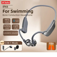 Bone Conduction Bluetooth Headphones 3-In-1 Mode 32g Memory Mp3 Openear Music Earphones Ipx8 Waterproof Swimming Sports Headset