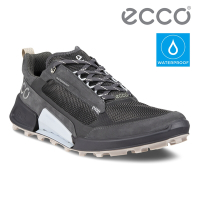 ECCO BIOM 2.1 X MOUNTAIN W 健步2.1輕盈戶外跑步防水運動鞋 女鞋 磁石灰/黑色