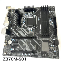 For MSI Z370M-S01 Desktop Motherboard Z370 LGA 1151 DDR4 ATX Mainboard 100% Tested OK Fully Work Free Shipping
