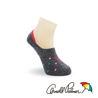 【Arnold Palmer】花紗點點隱形女襪-黑(隱形襪/女襪/襪套)