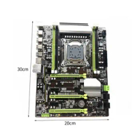 Desktop X79 Motherboard DDR3 LGA2011 Game Computer E5 2680 SATA3 PCI Express 16X Mainboard for B75 ATXs Gaming PC