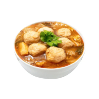 【樂活e棧】素食家常菜 福菜獅子頭1200gx2盒-全素(調理包 拜拜 年菜 中元 清明 蔬食)