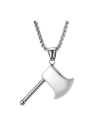 OPCHIC Men's Axe-Shaped Titanium Steel Pendant
