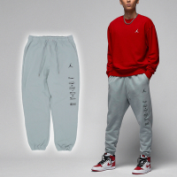 Nike 長褲 Jordan CNY 男款 灰 黑 龍年 加絨 抽繩 拉鍊口袋 寬鬆 棉褲 褲子 FZ6442-046