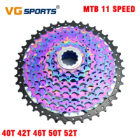 VG Sports Mountian Bike K7 Rainbow Freewheel 40T 42T 46T 50T 52T Separate MTB Sprocket Freehub Shimano 8 9 10 11 Speed Cassette