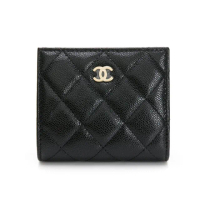 【CHANEL 香奈兒】經典雙C對開錢包