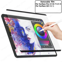 Removable Screen Protector Film for Microsoft Surface Pro 9 X 8 7 6 5 4 Split for Surface GO 3 2 1 Films