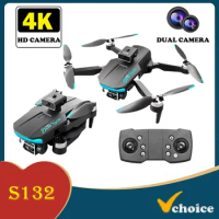S132 Mini Drone Dual Camera HD Brushless GPS Automatic Homing Remote Control Helicopter Professional Quadcopter Drone Toy