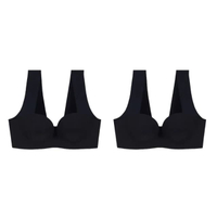 บราไร้โครง Smart Size รุ่น WB3Y27 สีดำ Set 2 ชิ้น