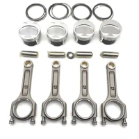 EA111 1.4TSI Forged Piston and Forged Connecting Rod Kit For VW 1.4TSI EA111 76.5mm CR10:1 144mm 19mm