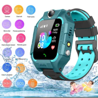 Kids Smart Watch 4G Sim Card Smartwatch for Children SOS Call Phone Camera Voice Chat Photo Waterproof Watches For Boys Girls