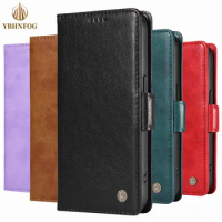 Wallet Case For Samsung Galaxy S8 S9 S10 Plus S20 S21 FE S22 S23 S24 Ultra Holder Magnetic Leather Stand Flip Phone Book Cover