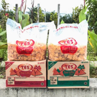 BUNDLE TES KEREPEK TORTILLA Jagung bakar/Spicy/ SEDAP 2KG