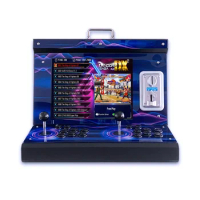 15 Inches Mini Pandora Arcade Box DX2 Retro Arcade Game Console 9800 In 1 Coin Operated Arcade Retro Bartop Machine
