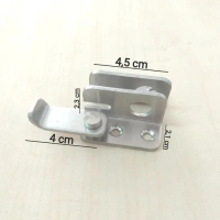 Grendel Kiri Kotak Stainless Steel / Grendel Tempat Gembok