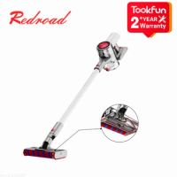 Redroad Handheld Home Car household Wireless Vacuum Cleaners Sweep 155AW 26500PA Strong cyclone Suction 450W Double Brush