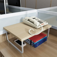 印表機置物架 辦公室置物架桌面收納印表機筆記本電腦床上懶人學生宿舍小書桌子『XY3649』