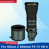 For Nikon Z 600mm F4 TC VR S Decal Skin Vinyl Wrap Film Camera Lens Body Protective Sticker Protector Coat