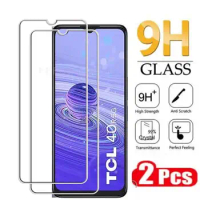 2PCS Original Protection Tempered Glass For TCL 40R 5G 40 R T771K T771K1 T771H T771A 6.6" 2022 Screen Protective Protector Film