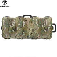 Tactical Storm Safety Hunting Airsoft Long Gun Travel Case Protective Tool Shooting Storage Case 10cm 40 Inch With Pre-cut Foam