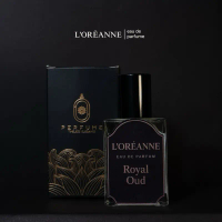 L’ORÉANNE “Royal Oud”Eau De Parfum 30ml – Deep Woody Luxury Scent ketahan Paket
