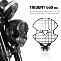 2021 NEW Motorcycle Accessories For Trident 660 Trident660 Headlight Guard Protector Grill