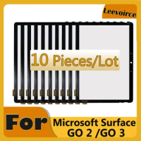 Wholesale 10 PCS For Microsoft Surface Go 2 Go2 1901 1926 1927 Touch Screen Front Glass Repair Screen For Surface Go 3 GO3