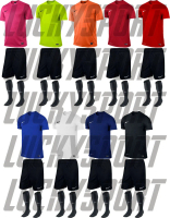 LuckySport Stelan Futsal Lengkap Jersey Bola & Kaos Kaki Bahan Drifit Logo Polyflex Ukuran M L XL XX
