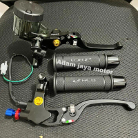 PAKET HANDLE MASTER REM RCS 98 1 TABUNG BIG SMOKE + HANDGRIP RCB HG55 + JALU STANG CNC UNIVERSAL / V