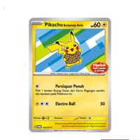 Pikachu Berkemeja Batik ( Batik Staryu ) Promo 155/SV-P Pikachu's Indonesia Journey - Pokemon TCG In